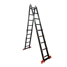 Драбина-трансформер телескопічна GTM KMP405D 4*5 алюмінієва 5.15 м