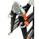 Драбина-трансформер телескопічна GTM KMP405D 4*5 алюмінієва 5.15 м