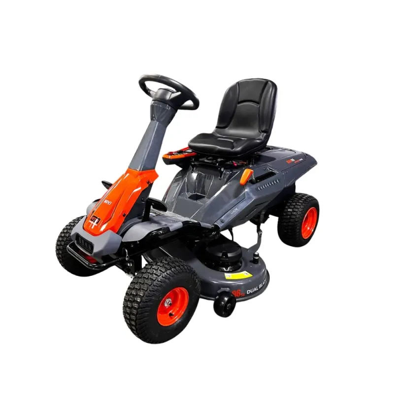 Садовий акумуляторний райдер GTM BRM96 + комплект АКБ і ЗП (BRM96 KIT)