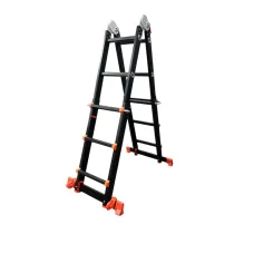 Драбина-трансформер телескопічна GTM KMP403D 4*3 алюмінієва, 2,9 м